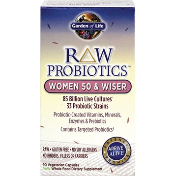 Garden of Life RAW Probiotics Wom 50 and Wiser 90 vcaps