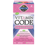 Garden of Life Vitamin Code 50 and Wiser Women 120 vcaps