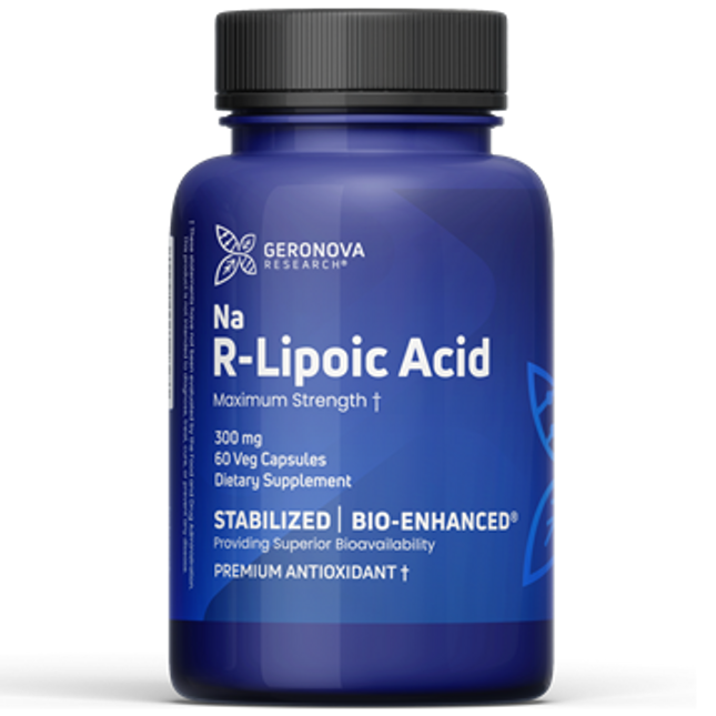 Geronova Research R-Lipoic Acid 300 mg 60 vcaps