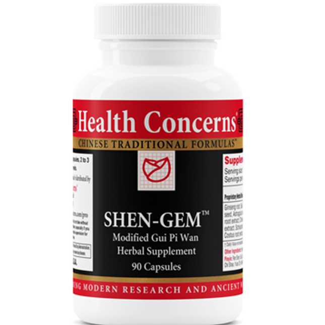 Health Concerns Shen-Gem 90 caps