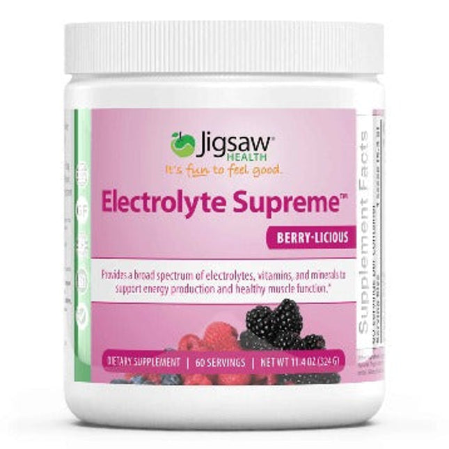 Jigsaw Health Electrolyte Supreme Berry-Licious 330 grams