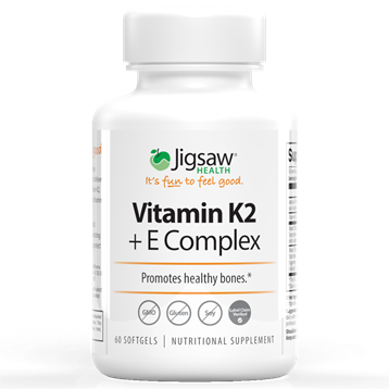 Jigsaw Health Vitamin K2 + E Complex 60 softgels