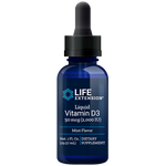 Life Extension Liquid Vitamin D3 50 mcg Mint 1 Fl. Oz.