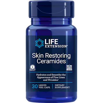 Life Extension Skin Restoring Ceramides 30 vcaps