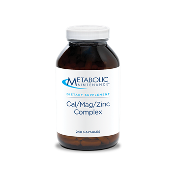 Metabolic Maintenance Cal/Mag/Zinc Complex 240 caps