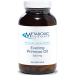 Metabolic Maintenance Evening Primrose Oil 500 mg 180 gels