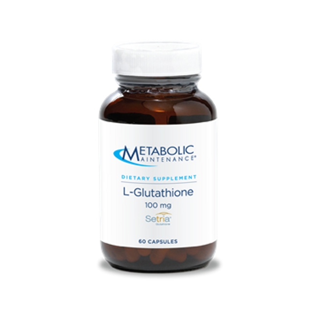 Metabolic Maintenance L-Glutathione 100 mg 60 caps
