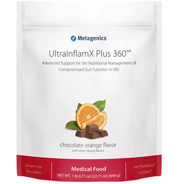 Metagenics UltraInflamX Plus 360o ChocolateOrange 14 servings