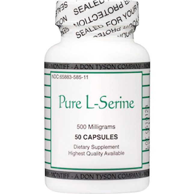 Montiff Pure L-Serine 500 mg 50 caps