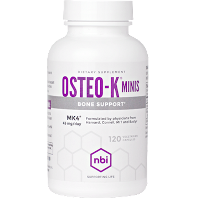 NBI Osteo-K Minis 120 vegcaps