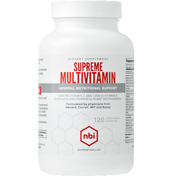 NBI Supreme Multivitamin 120 vegcaps