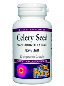 Natural Factors Celery Seed Extract 75 mg 60 caps