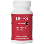 Ness Enzymes Protease w/Cal-Mag #419 90 caps