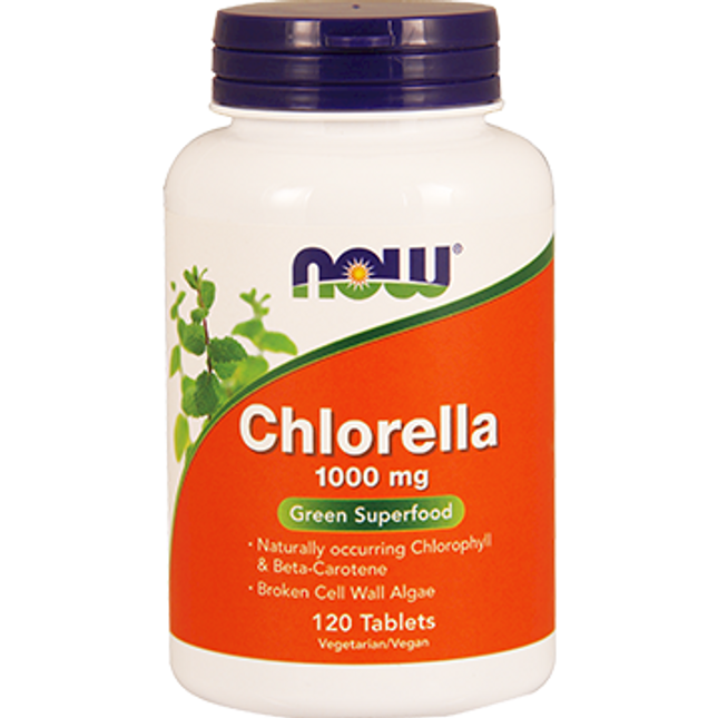 Now Chlorella 1000 mg 120 tabs