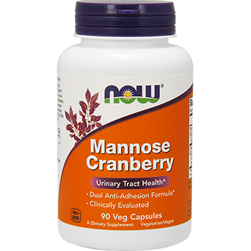 Now Mannose Cranberry 90 vegcaps