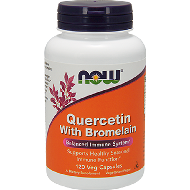 Now Quercetin with Bromelain 120 vcaps