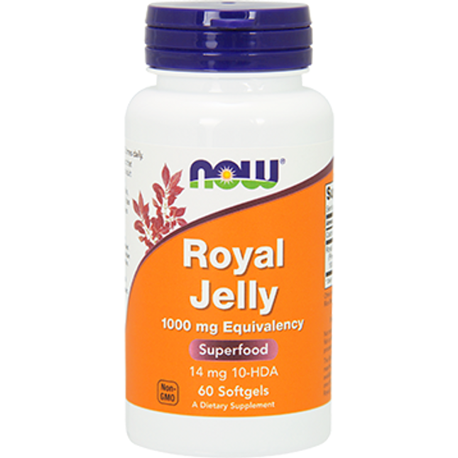 Now Royal Jelly 1000 mg 60 softgels