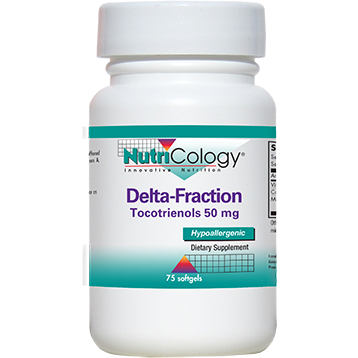 Nutricology Delta-Fraction Tocotrienols 75 gels