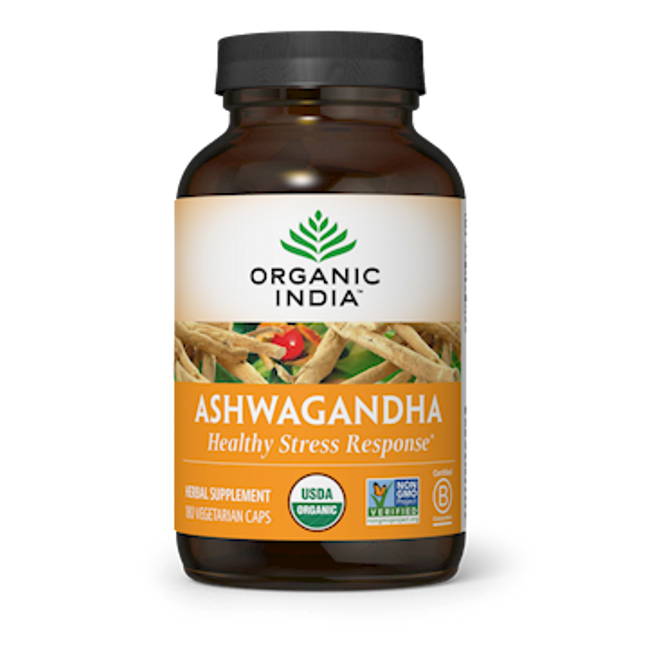Organic India Ashwagandha 180 vegcaps