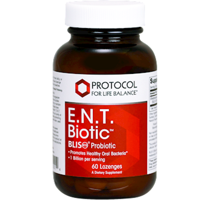Protocol for Life Balance E.N.T. Biotic 60 lozenges