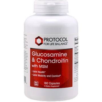 Protocol for Life Balance Glucosamine & Chondroitin w/MSM 180 caps