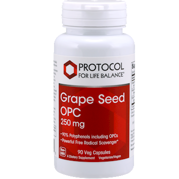 Protocol for Life Balance Grape Seed OPC 250 mg 90 vcaps