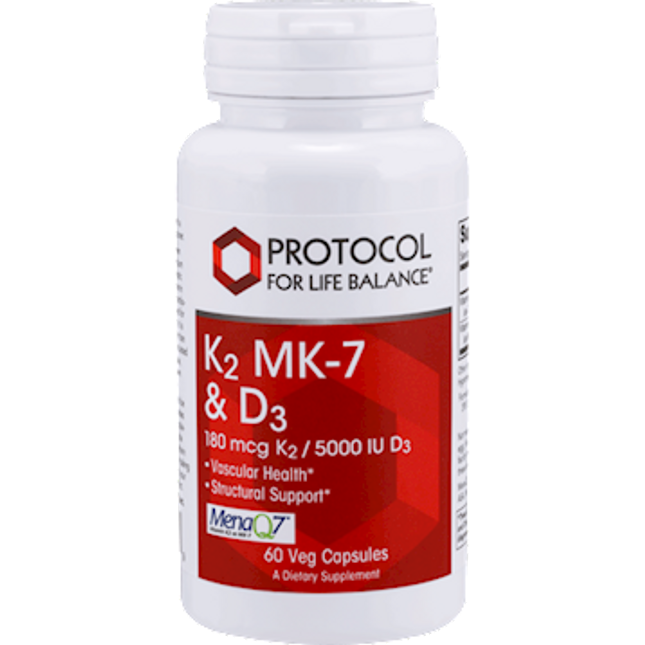 Protocol for Life Balance K2 MK-7 & D3 60 vegcaps