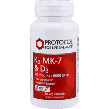 Protocol for Life Balance K2 MK-7 & D3 60 vegcaps