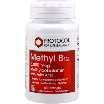 Protocol for Life Balance Methyl B12 5000 mcg 60 loz