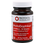Protocol for Life Balance ProtoDophilus 10 25 Billion 50 vegcaps