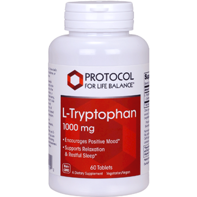 Protocol for Life Balance Tryptophan 1000 mg 60 tabs
