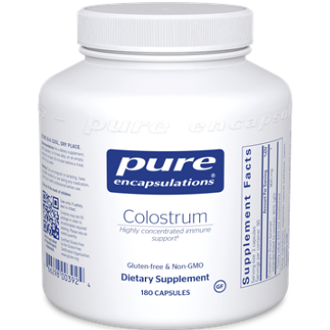 Pure Encapsulations Colostrum 40% IgG 450 mg 180 vcaps