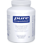 Pure Encapsulations Glucosamine Chondroitin w/Manga 360 caps