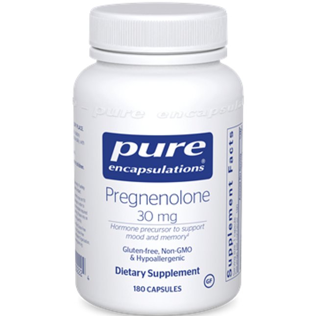 Pure Encapsulations Pregnenolone 30 mg 180 vcaps
