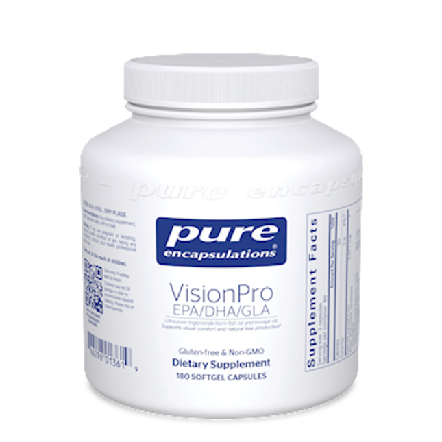 Pure Encapsulations VisionPro EPA/DHA/GLA 180 caps