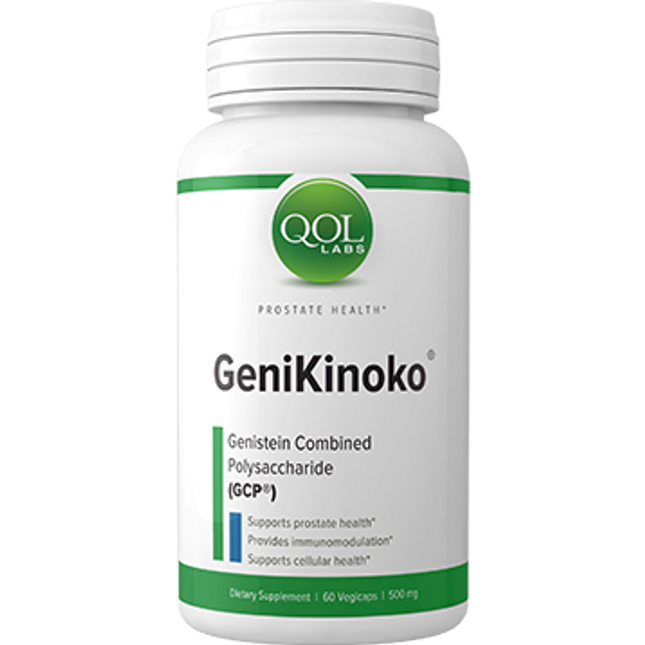 Quality of Life Labs GeniKinoko 500 mg 60 vcaps