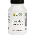 Rose Nutrients Complete Enzymes - 90 caps