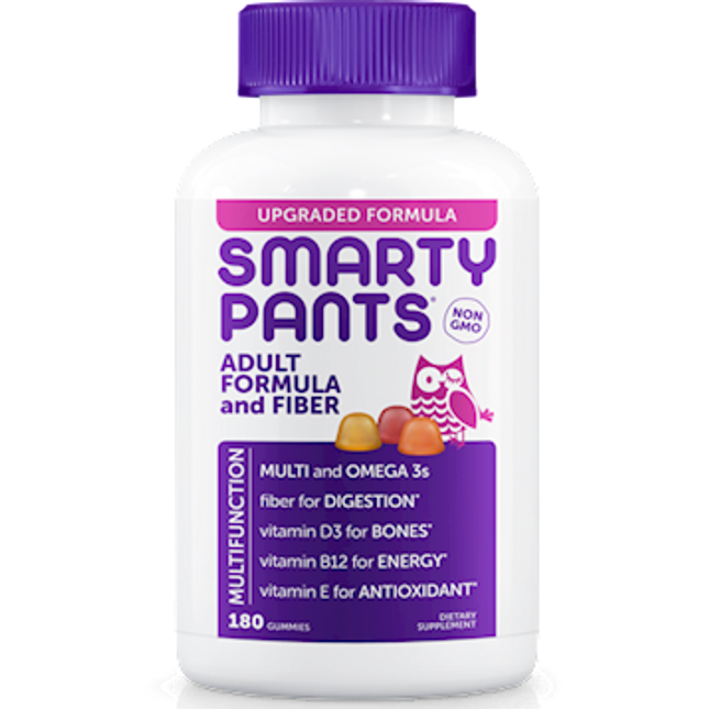 SmartyPants Vitamins Adult Complete + Fiber 180 gummies