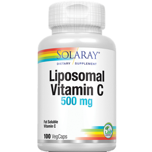 Solaray Liposomal Vitamin C 500 mg 100 vegcaps
