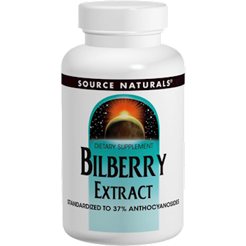 Source Naturals Bilberry Extract 100 mg 60 tabs