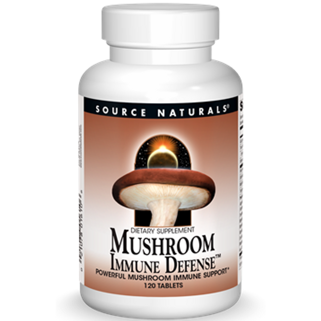 Source Naturals Mushroom Immune Defense 120 tabs