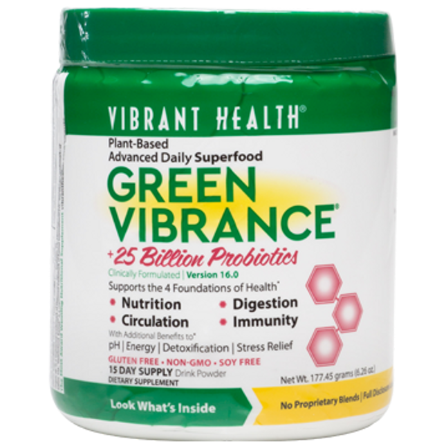 Vibrant Health Green Vibrance 15 Servings