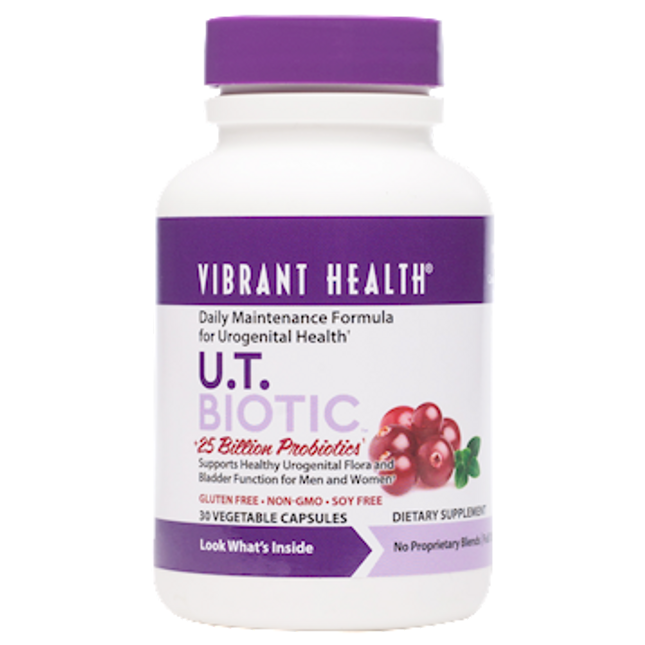 Vibrant Health UT Biotic Capsules 30 vegcaps