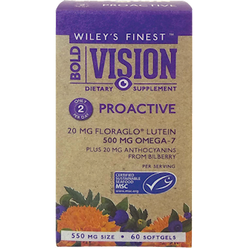 Wiley's Finest Bold Vision ProActive 60 softgels