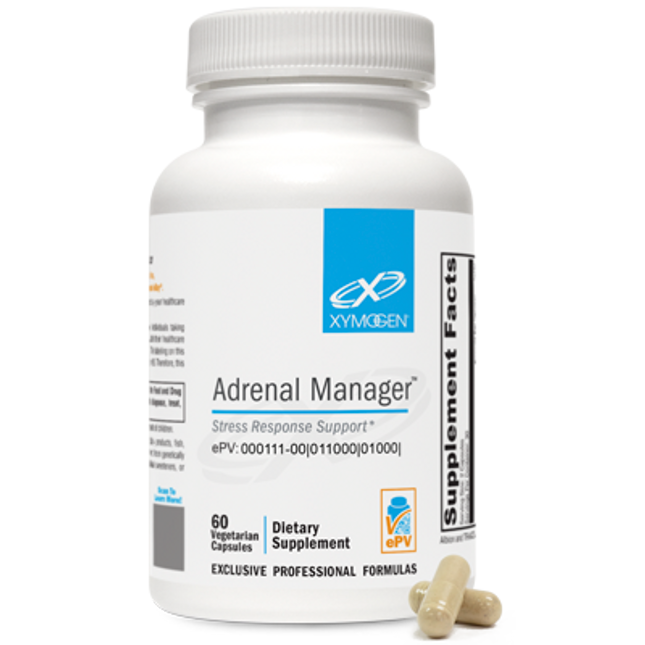 Xymogen Adrenal Manager 120 C