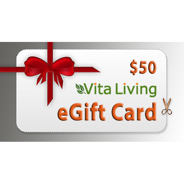 Vitaliving $50 Gift Card