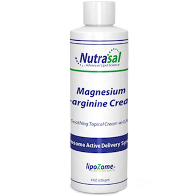 Nutrasal Magnesium L-arginine Cream 8 oz