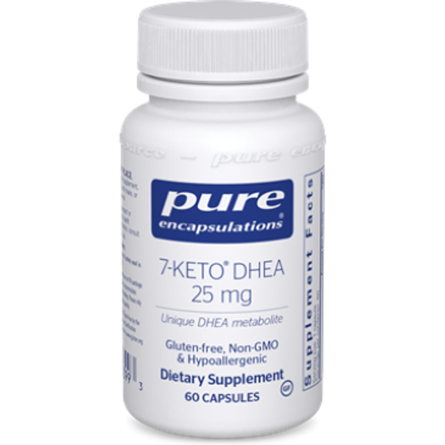 Pure Encapsulations 7-Keto DHEA 25 mg 60 vcaps