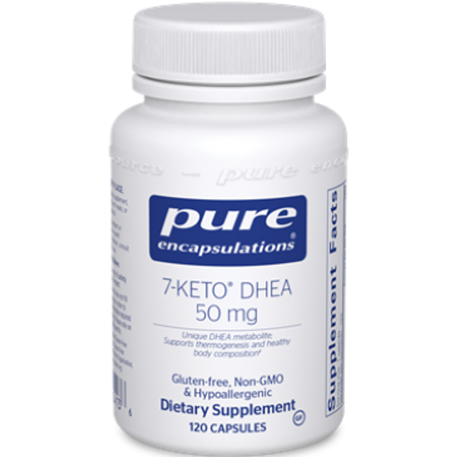 Pure Encapsulations 7-Keto DHEA 50 mg 120 vcaps