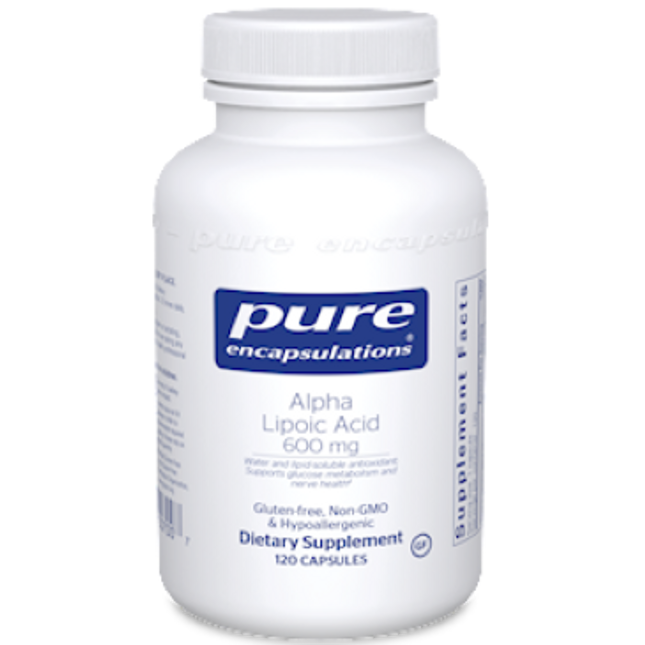 Pure Encapsulations Alpha Lipoic Acid 600 mg 120 vcaps